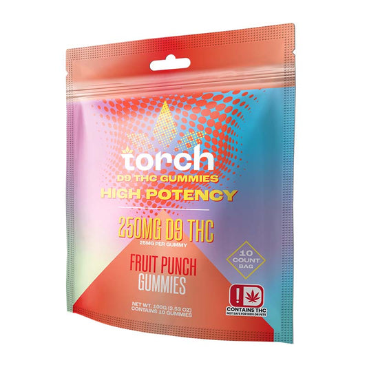 THC Gummies 25MG - Fruit Punch