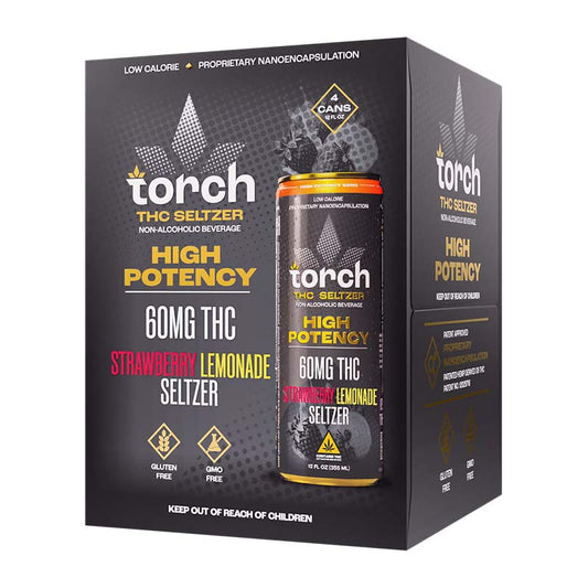 THC Seltzer 60MG - Pineapple Twist